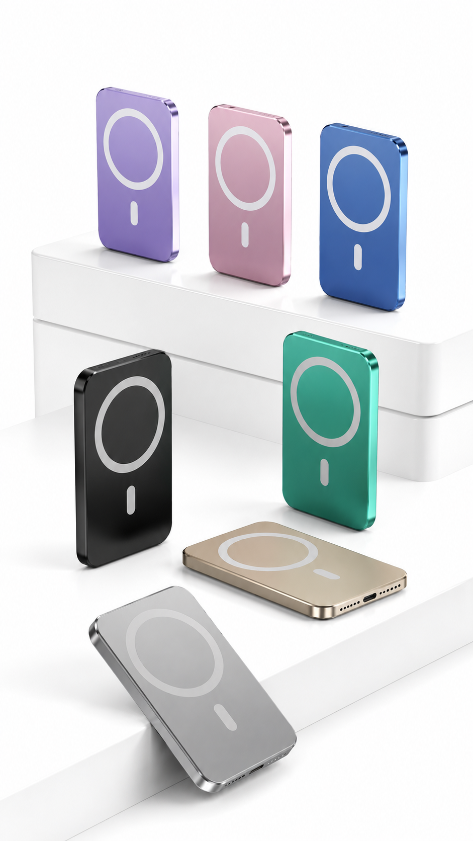 Magnetic MagCore Power Bank 5000mAh