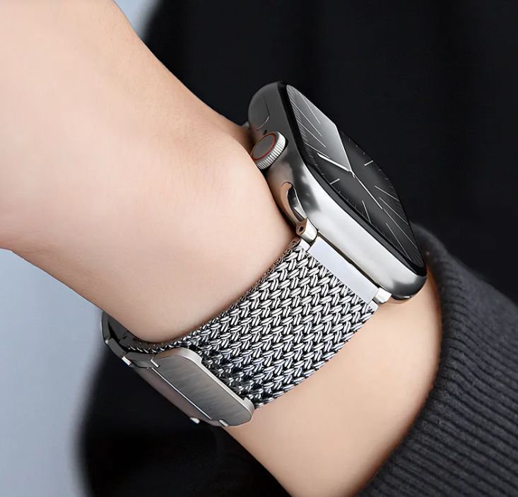 Smart Watch Strap - Stainless Steel - Woven
